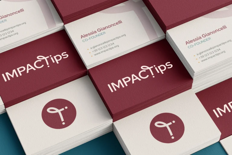 impactips business cards mockup