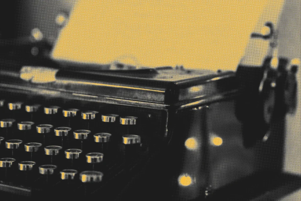 Typewriter keyboard